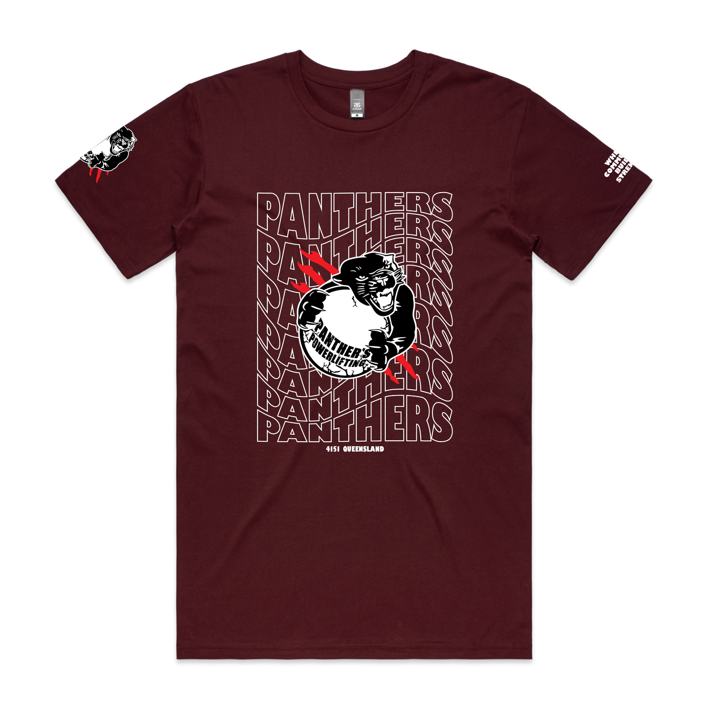 Panthers Powerlifting/Strongman 2025 Team - Unisex Tee