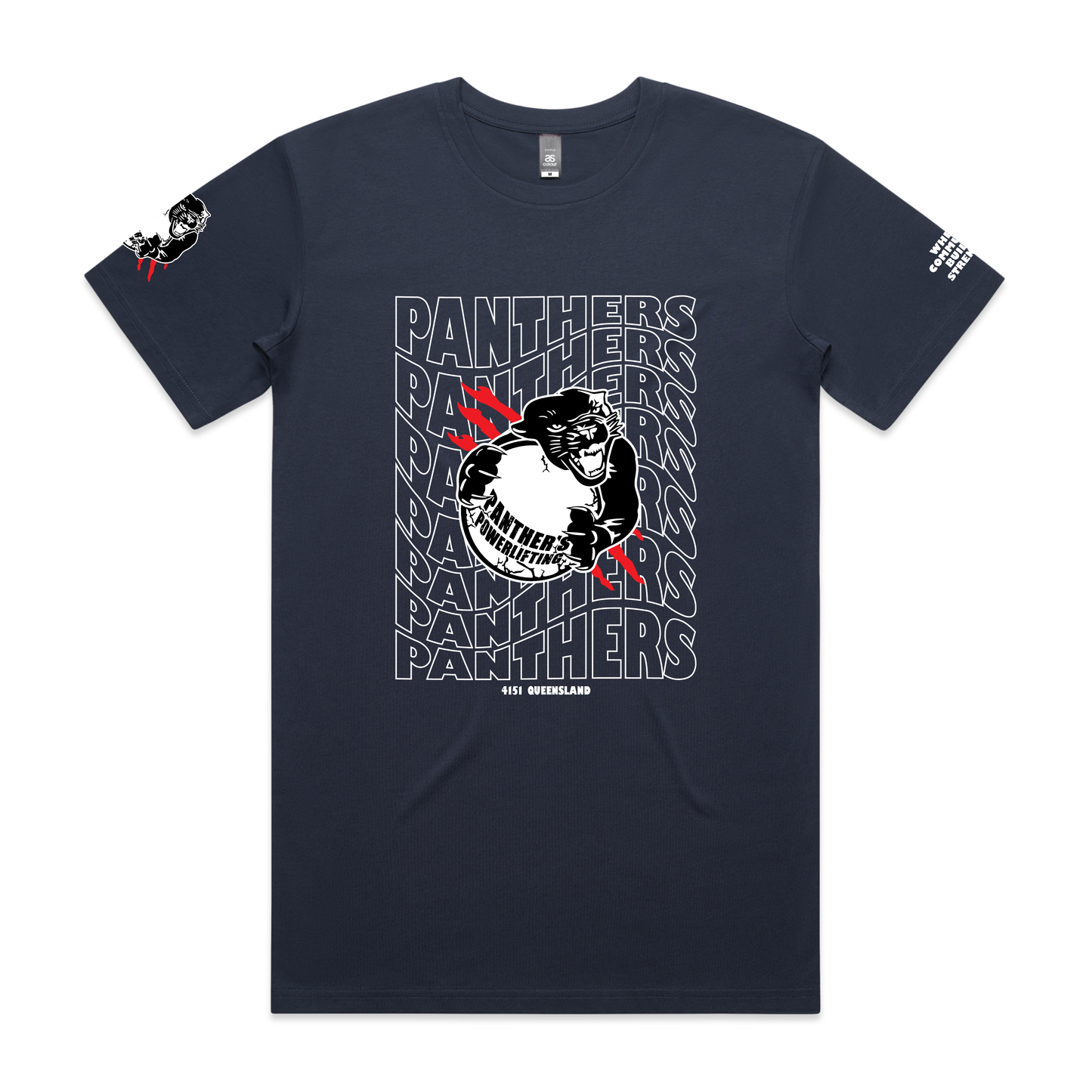Panthers Powerlifting/Strongman 2025 Team - Unisex Tee