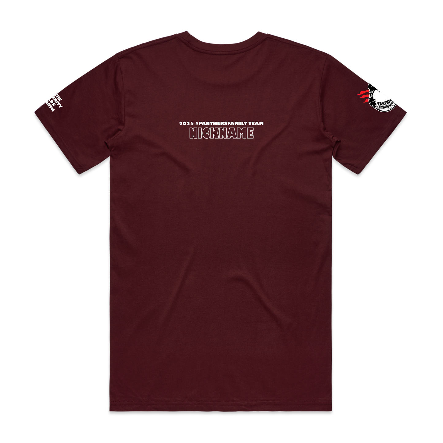 Panthers Powerlifting/Strongman 2025 Team - Unisex Tee