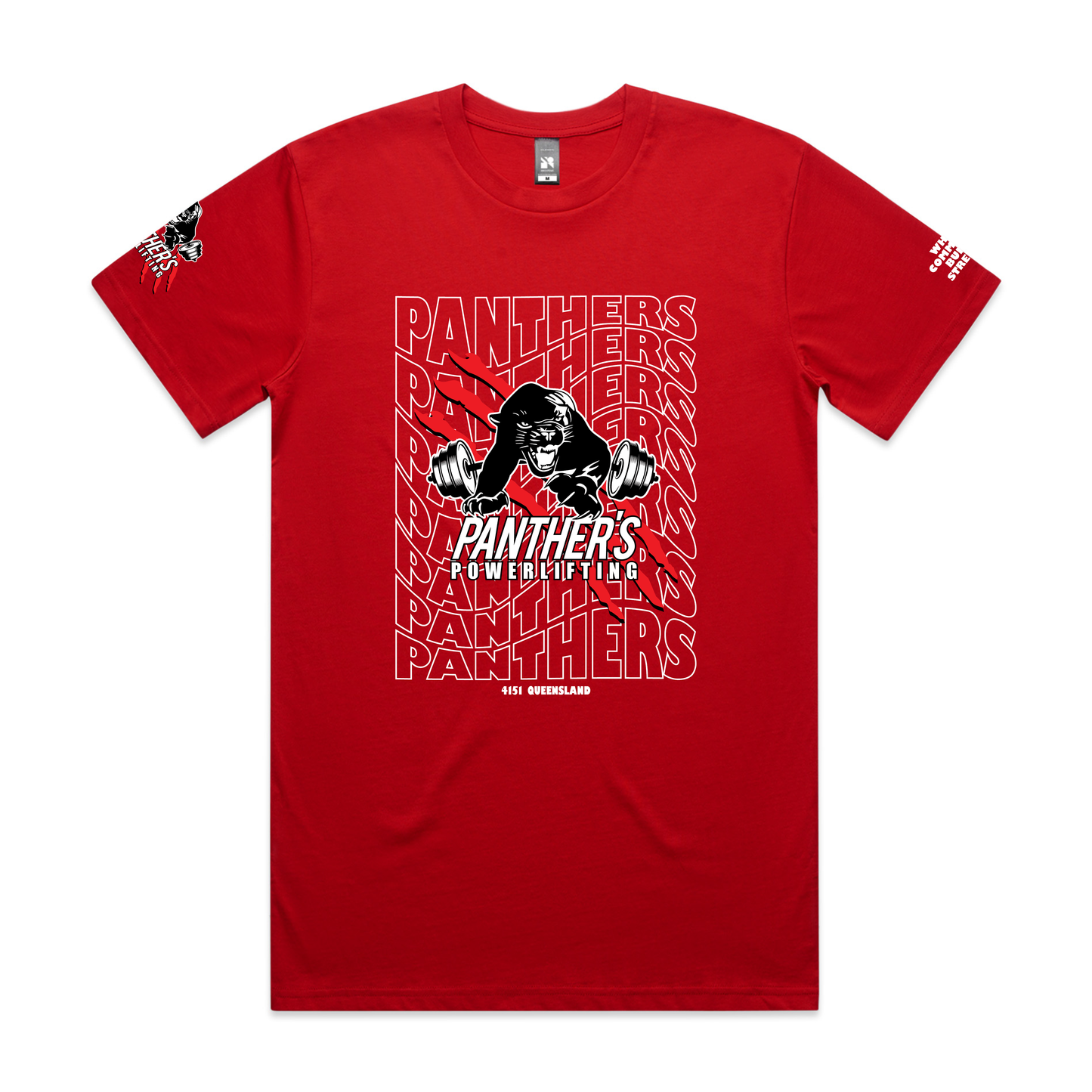 Panthers Powerlifting/Strongman 2025 Team - Unisex Tee