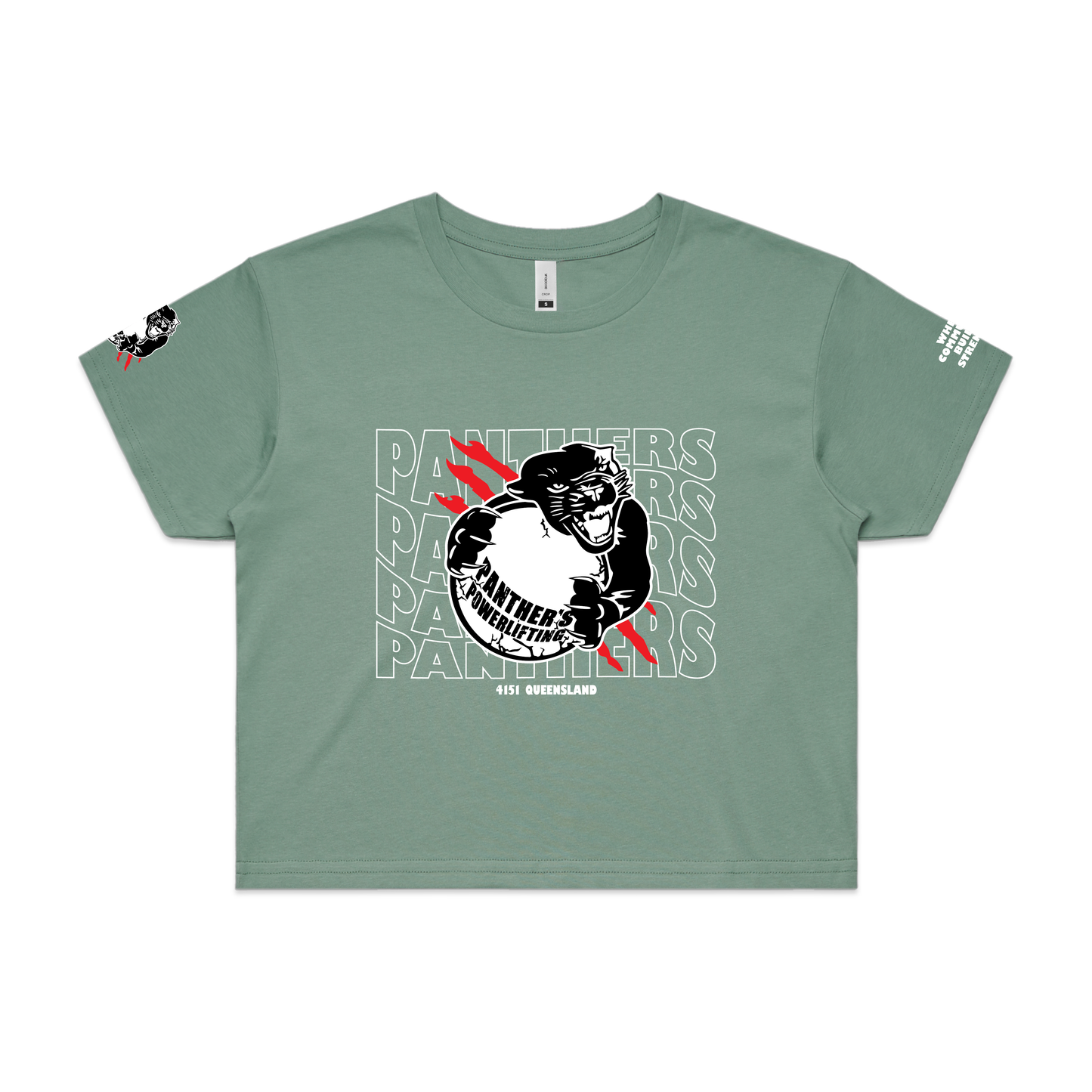 Panthers Powerlifting/Strongman 2025 Team - Women's Crop