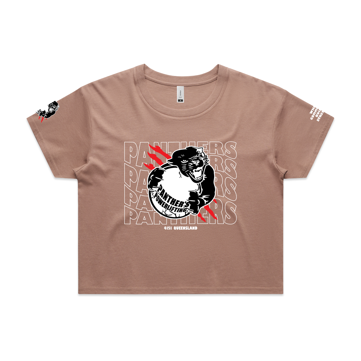 Panthers Powerlifting/Strongman 2025 Team - Women's Crop