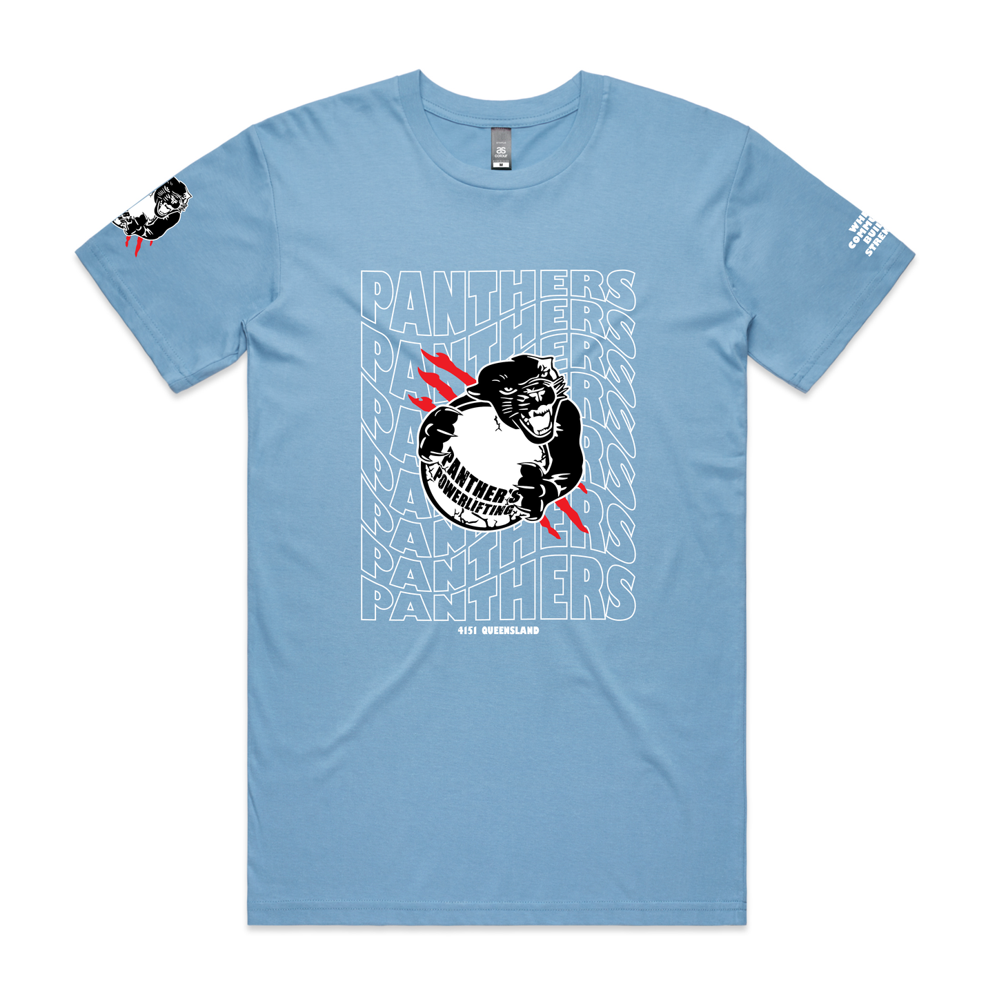 Panthers Powerlifting/Strongman 2025 Team - Unisex Tee