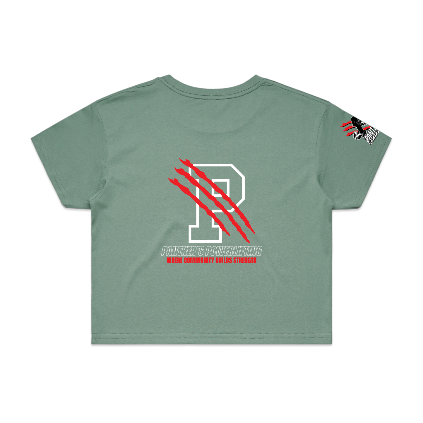 Panthers P Claw - Women's Crop