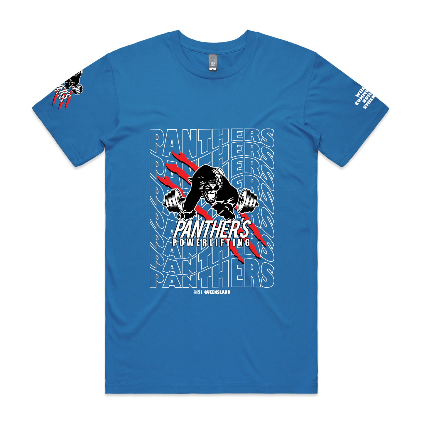 Panthers Powerlifting Nats Team Tee/Crop