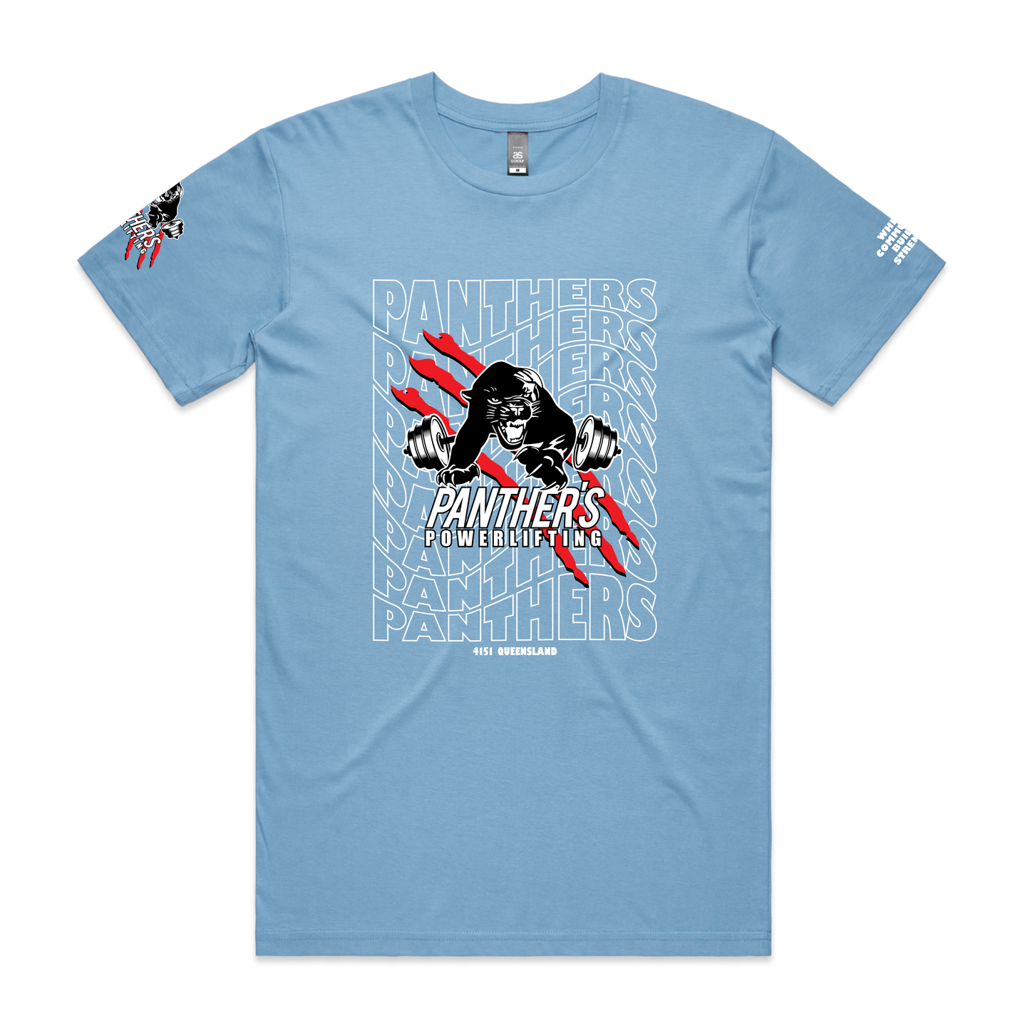 Panthers Powerlifting/Strongman 2025 Team - Unisex Tee