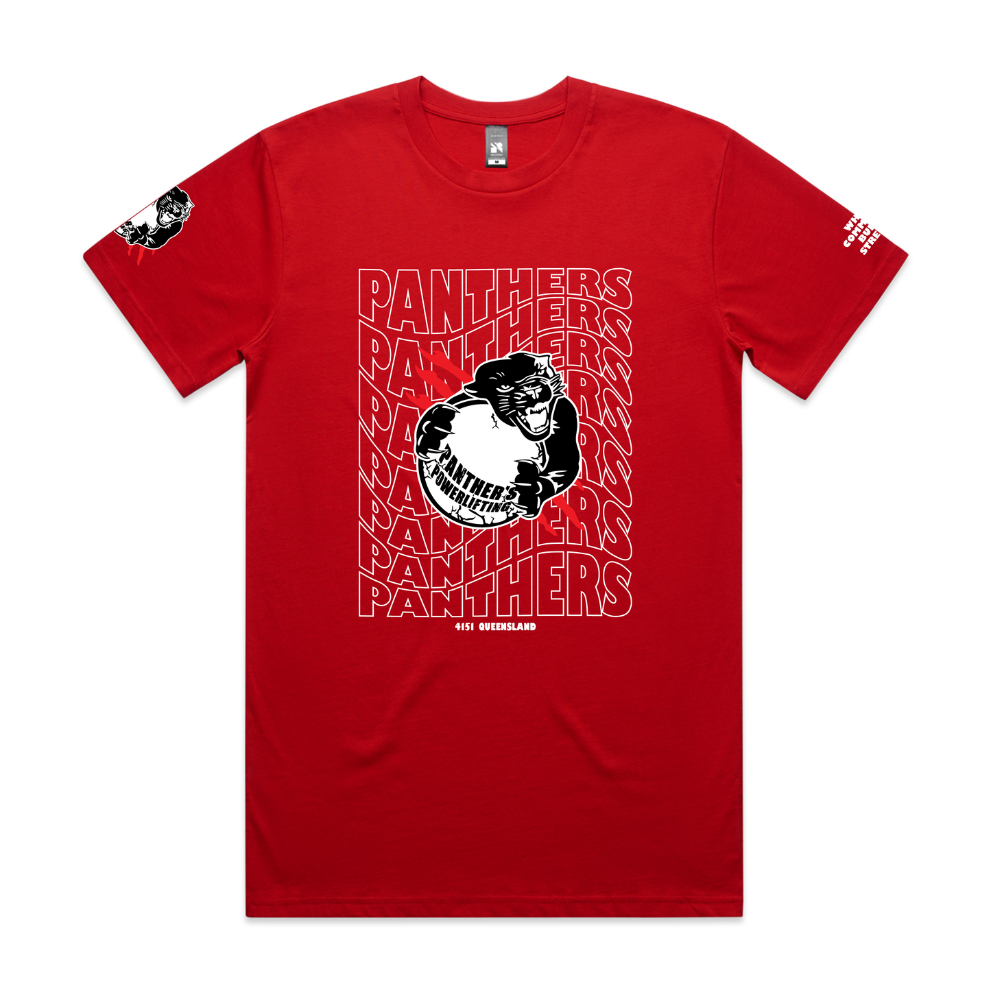 Panthers Powerlifting/Strongman 2025 Team - Unisex Tee