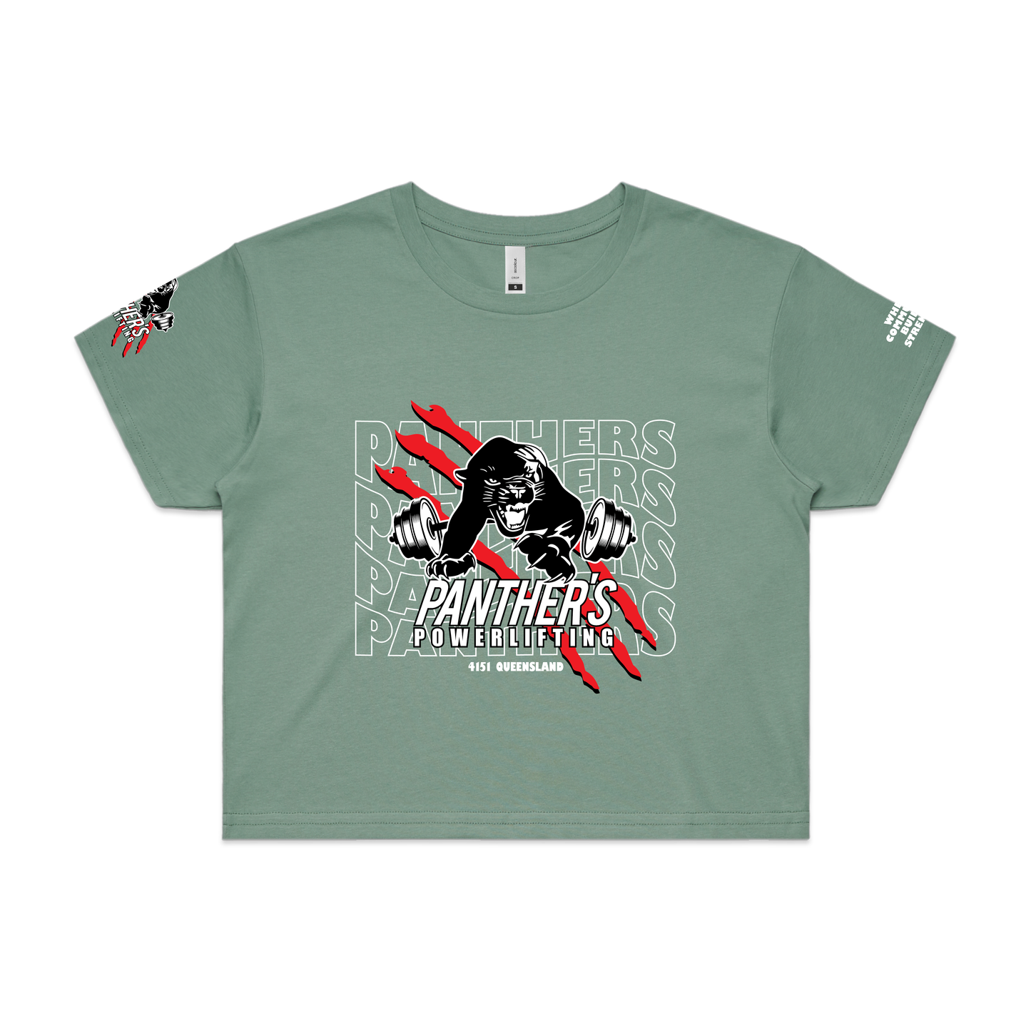 Panthers Powerlifting/Strongman 2025 Team - Women's Crop