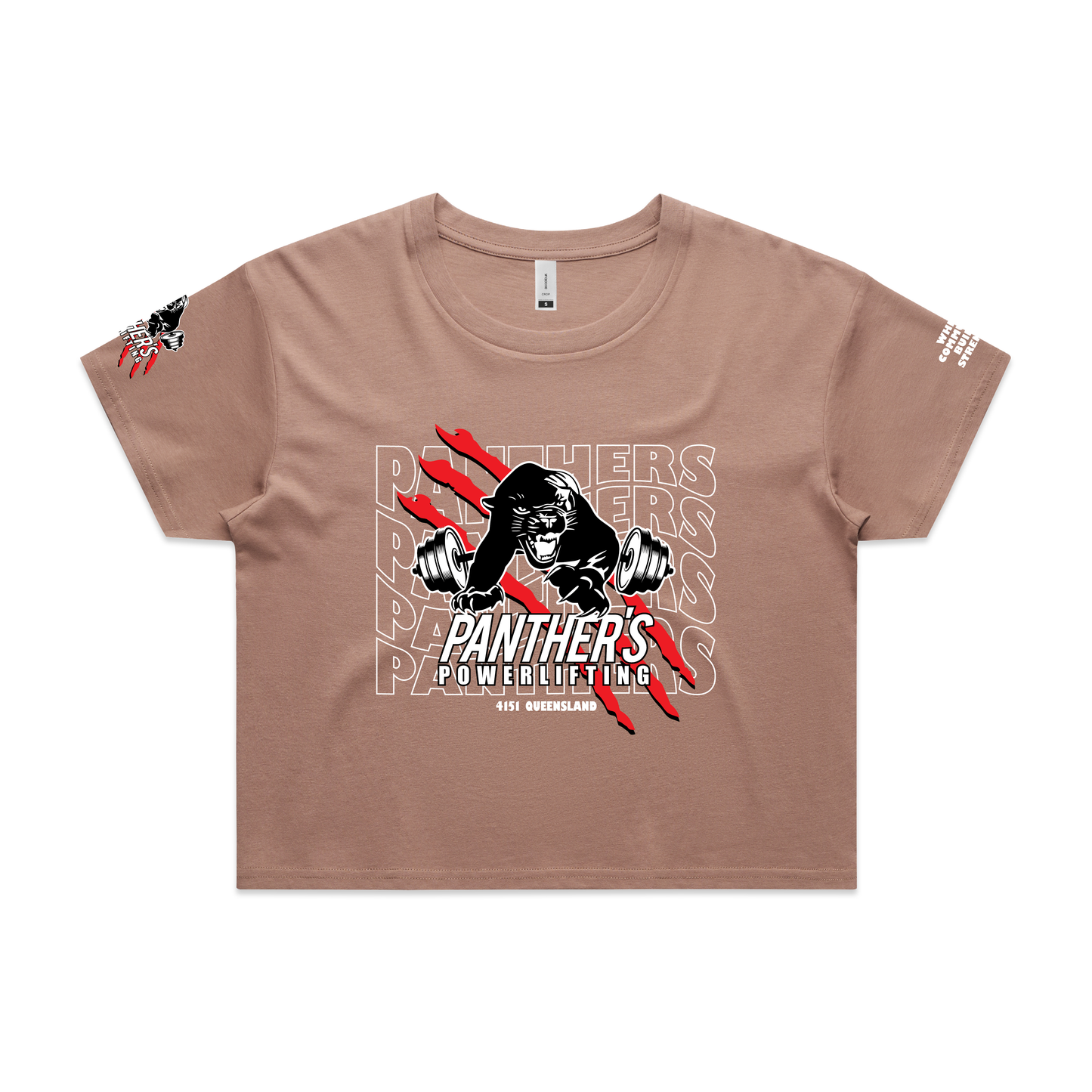 Panthers Powerlifting/Strongman 2025 Team - Women's Crop