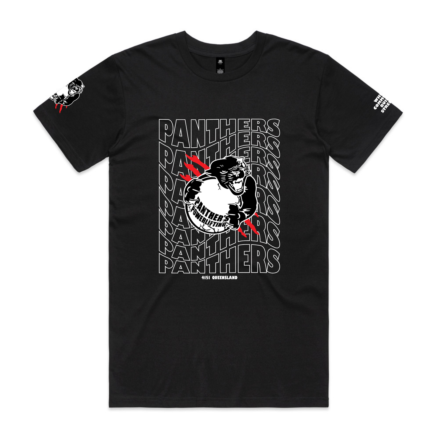 Panthers Powerlifting/Strongman 2025 Team - Unisex Tee