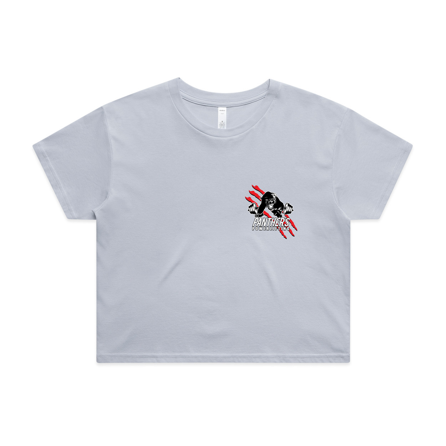 GS-Panthers Barbell Logo-Women's Crop