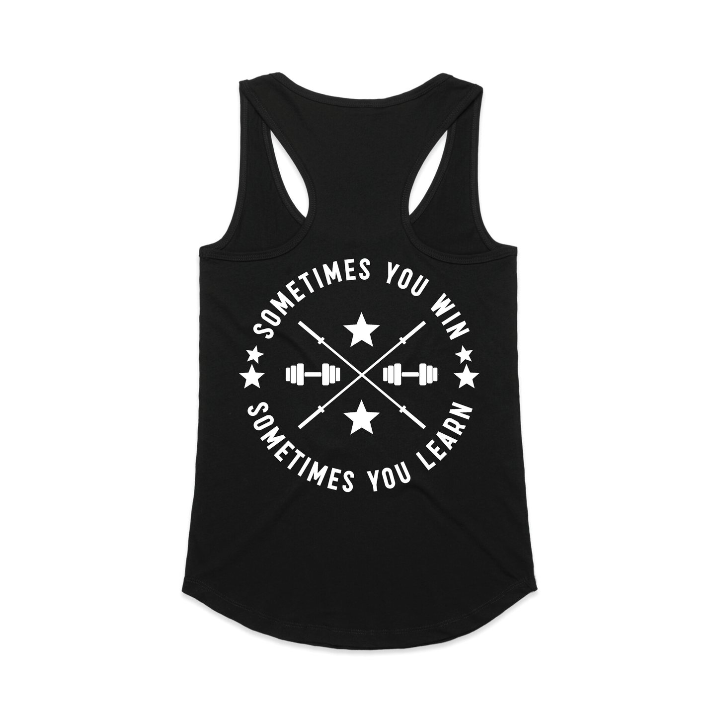 Win and Learn Tank Top